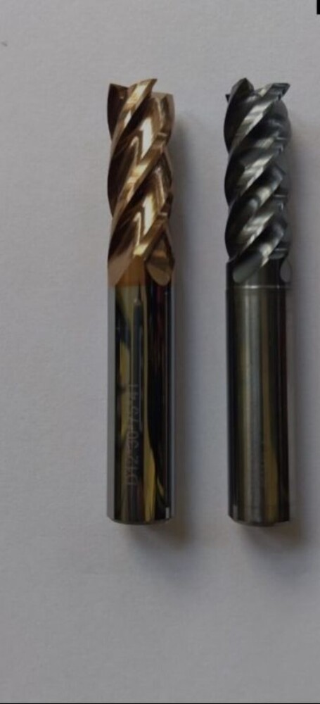Carbide Drill End Mill - Color: Silver