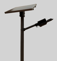 Integrated Solar Street Light System