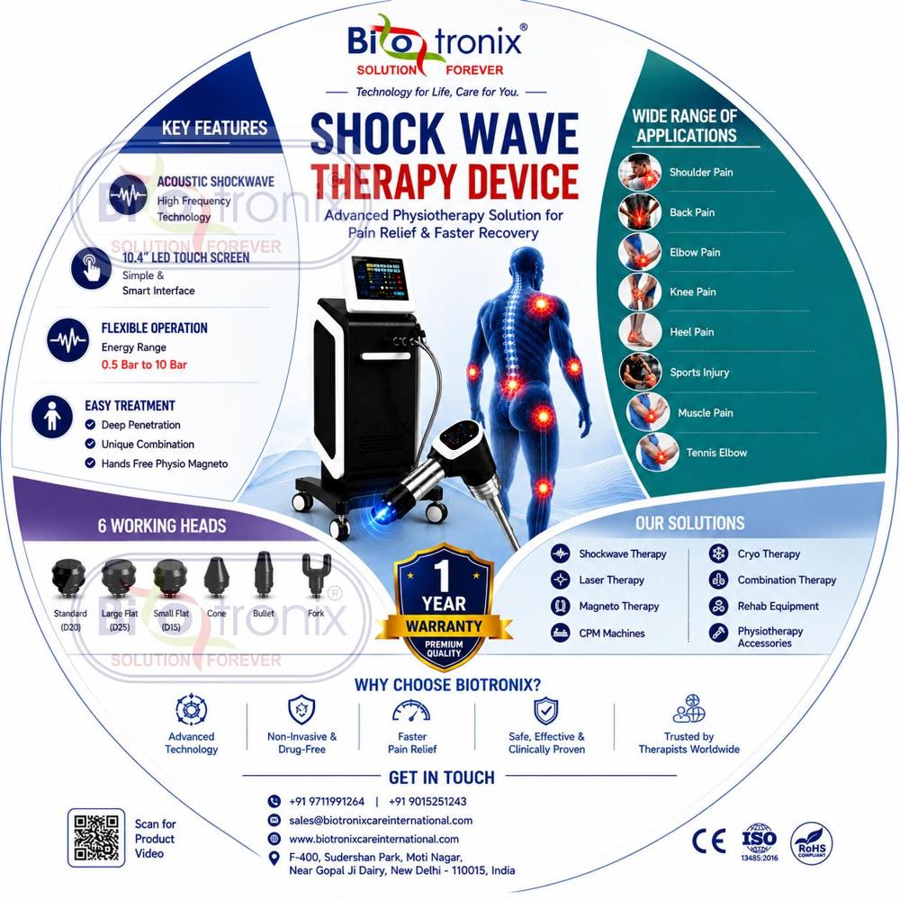 AIRSHOCK PRO Premium Musculoskeletal Therapy Device