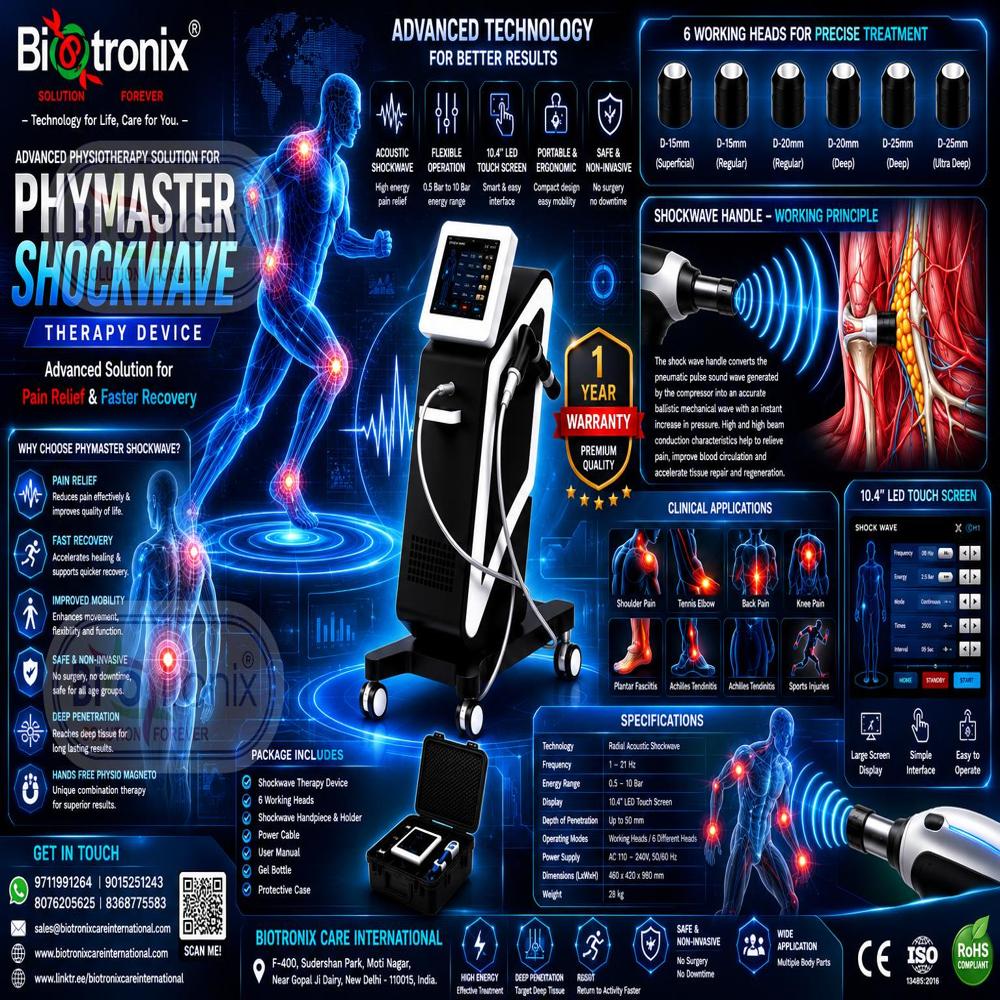 AIRSHOCK PRO Premium Musculoskeletal Therapy Device