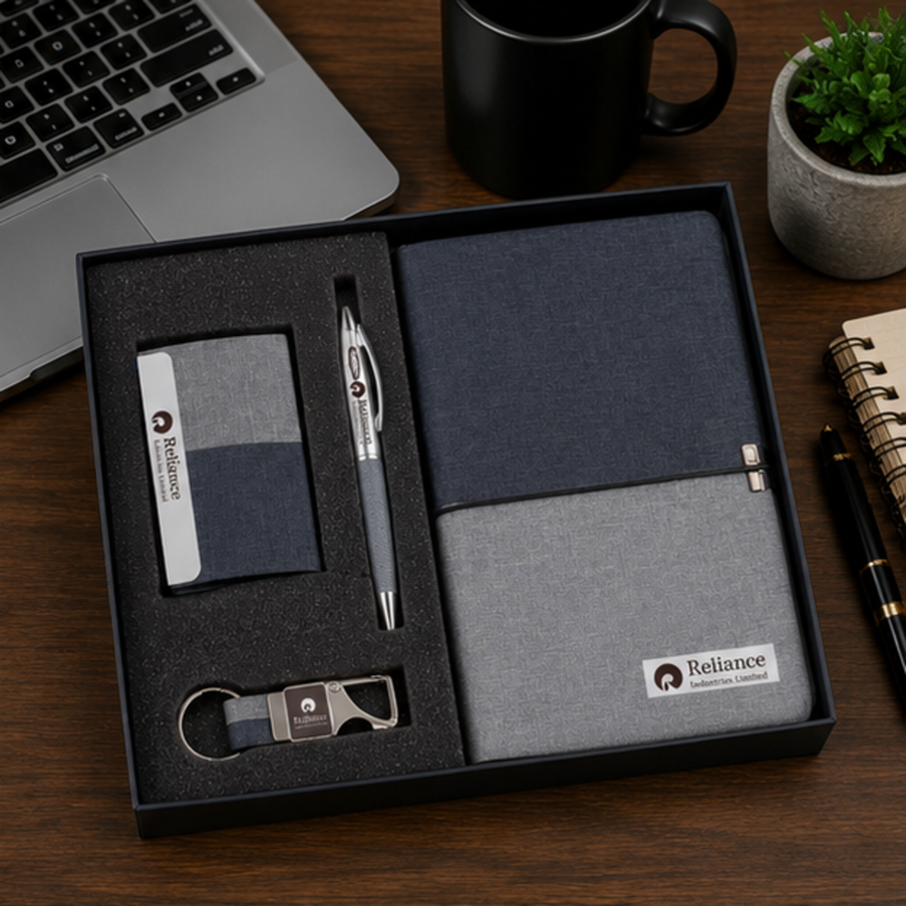 Executive Conference Folder, Business Card Holder, Pen and USB Flash Drive Gift Set