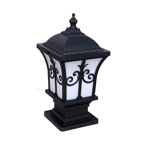 Flower Design Gate Light
