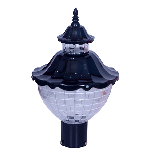 Jet Coloured Polycarbonated Unbreakable Gate Light
