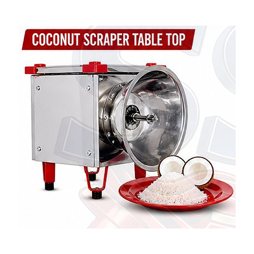 SS Table Top Coconut Scraper Machine