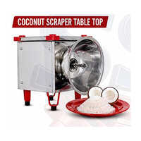 SS Table Top Coconut Scraper Machine