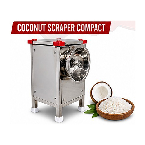 SS Compact Coconut Scraper Machine