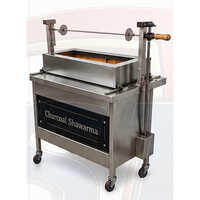 SS Charcoal Shawarma Machine