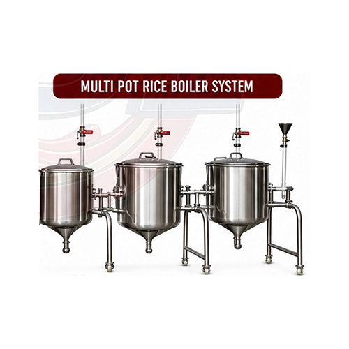 SS Multi Pot Rice Boiler System