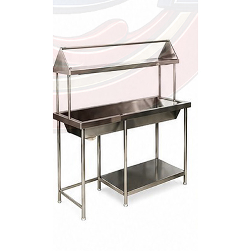 SS Tank Type Dish Landing Table