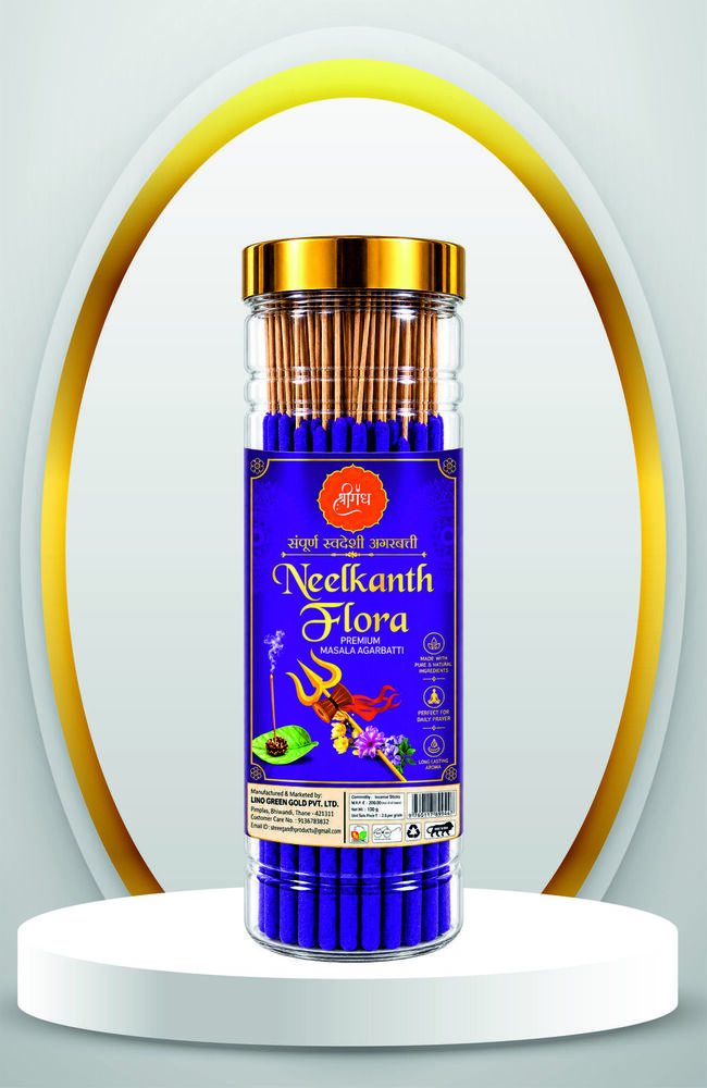 1000 GM Neelkanth Flora Incense Stick