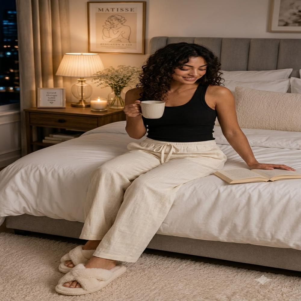 Womens Premium Crush Pajama  Stylish Comfort Wear