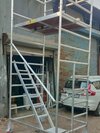 Aluminium scaffolding