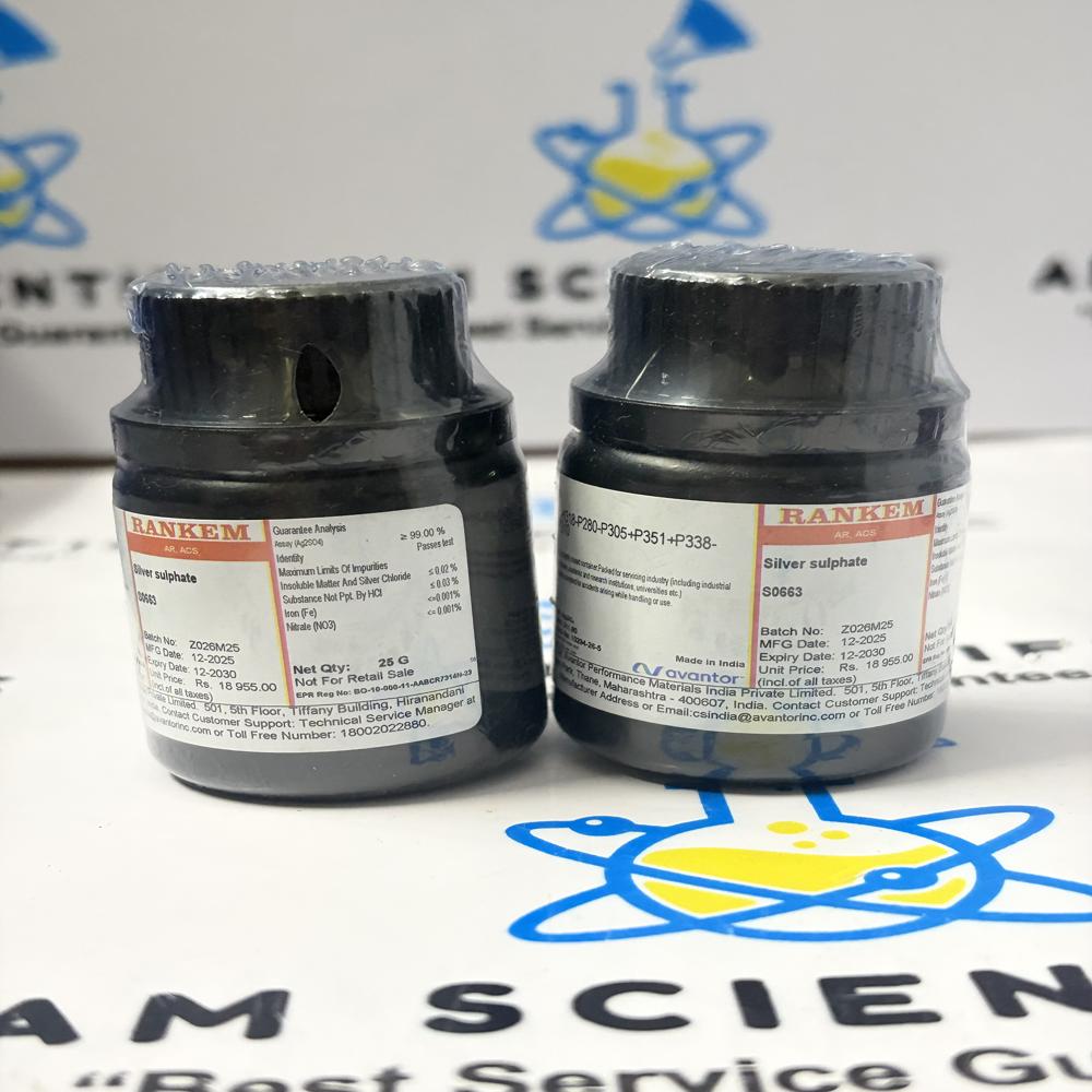 Silver sulfate Rankem 25g
