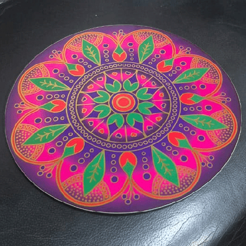 Colorful Rangoli Paper