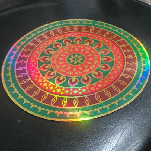 Colorful Rangoli Paper