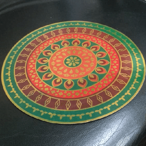 Colorful Rangoli Paper