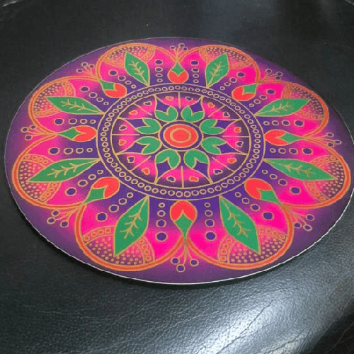 Colorful Rangoli Paper
