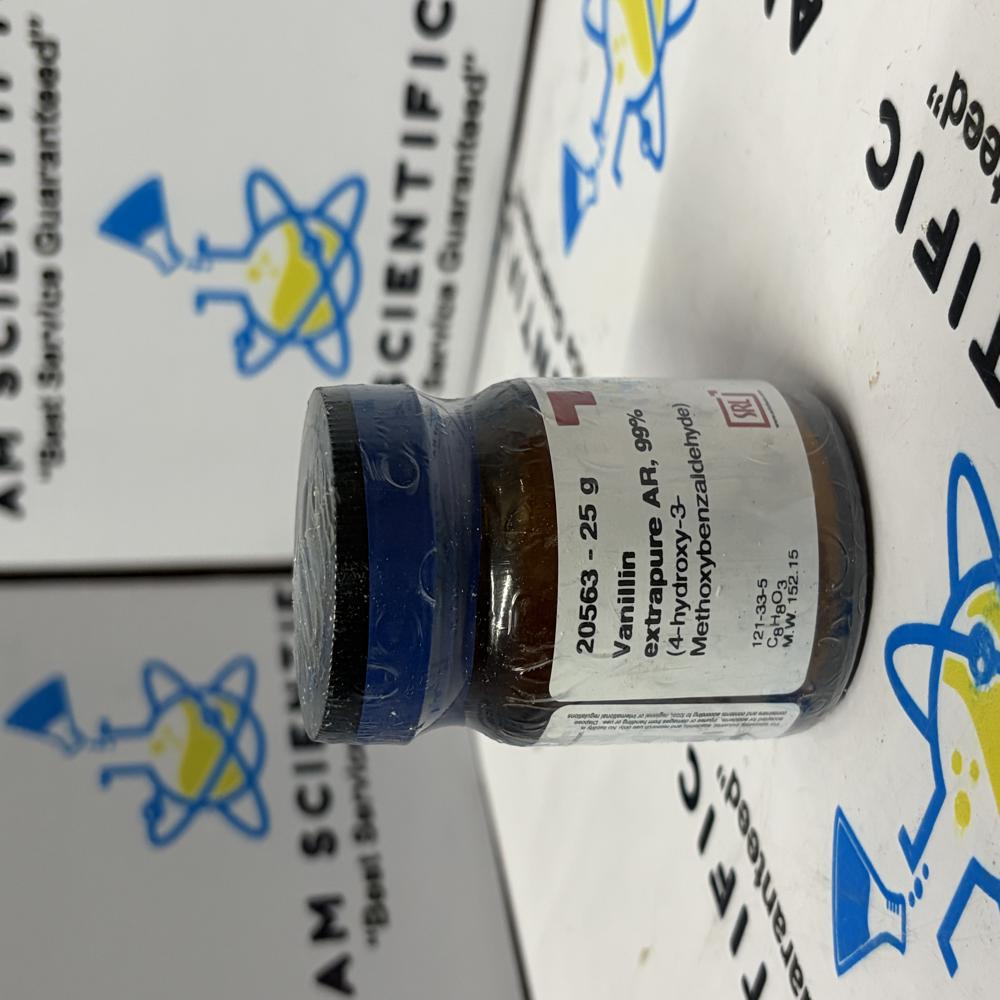 Vanillin Extrapure AR 99% SRL 25g