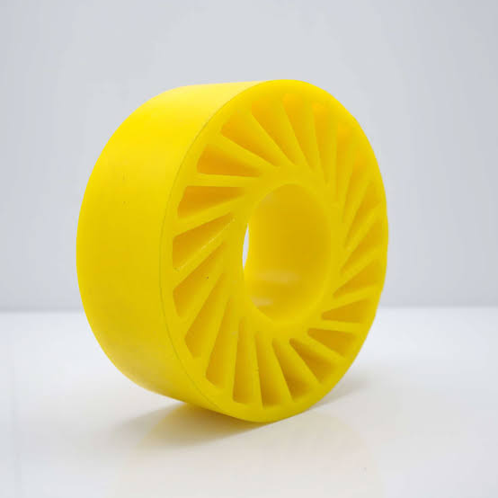 No Crush Wheels - Color: Yellow