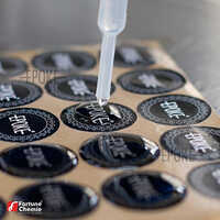 Sticker Doming Resin