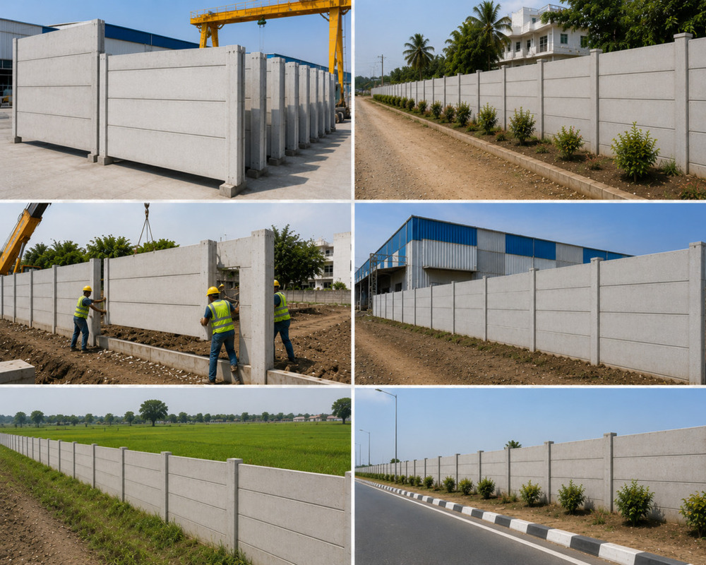 Precast Heavy Duty Compound Wall