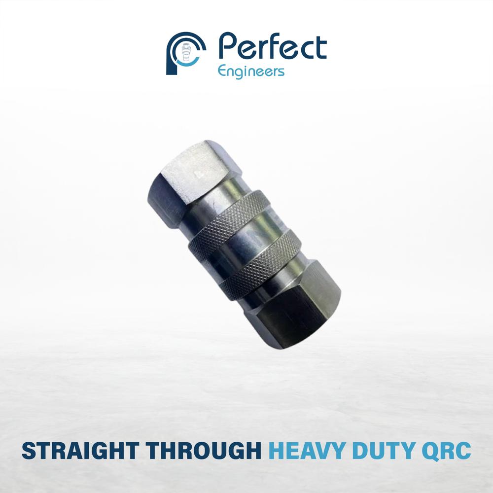 Straight Through Heavy Duty QRC