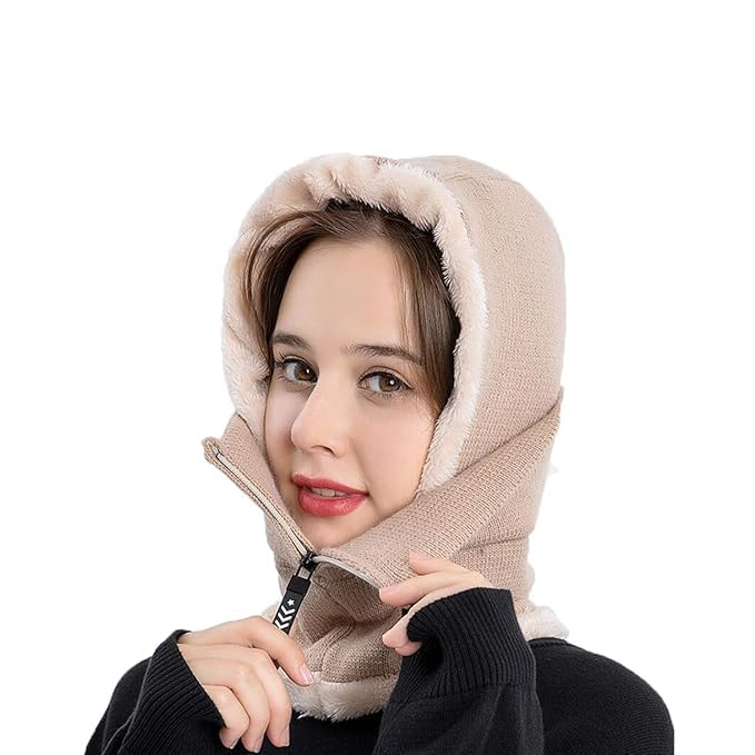 Zipper Winter Cap