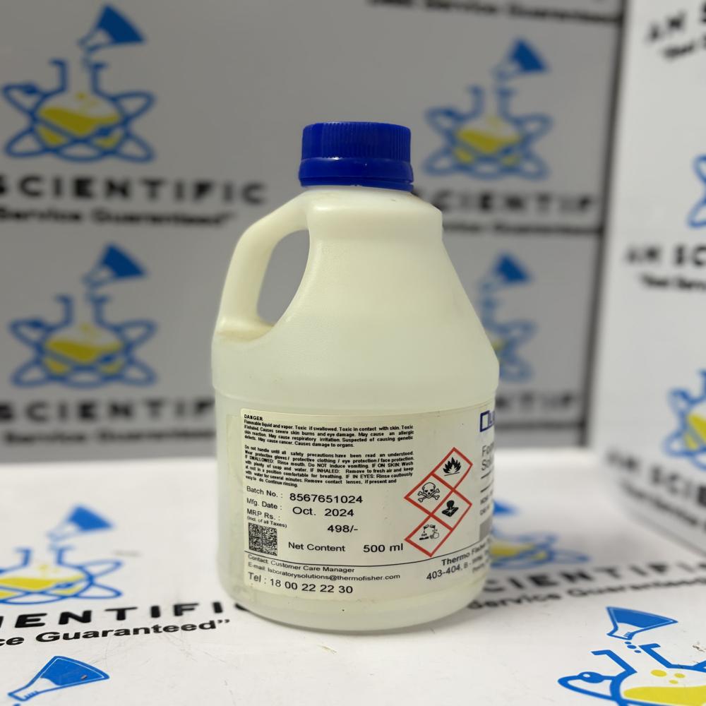 Formaldehyde Solution SQ Qualigens 500ml