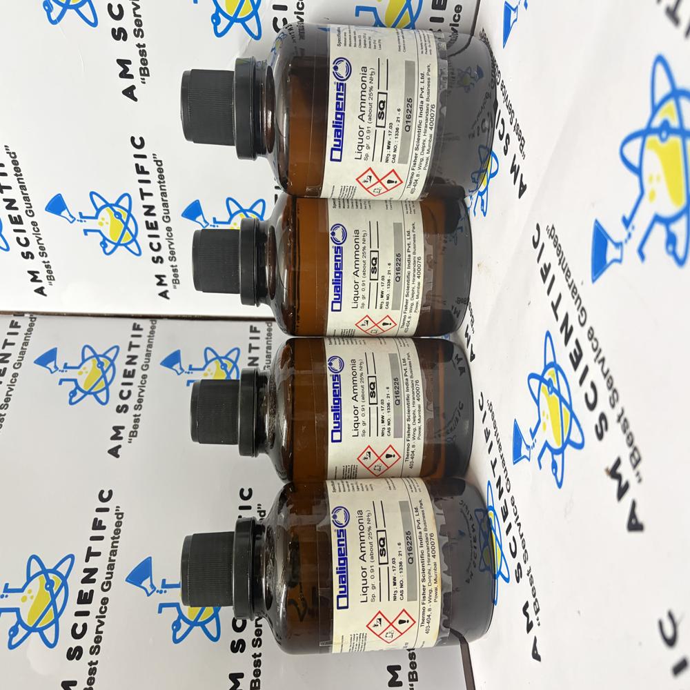 Ammonia Solution 25% SQ Qualigens 500ml