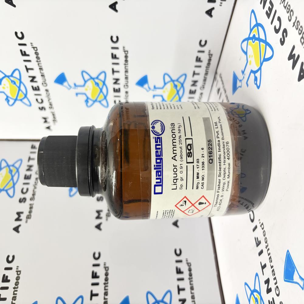 Ammonia Solution 25% SQ Qualigens 500ml