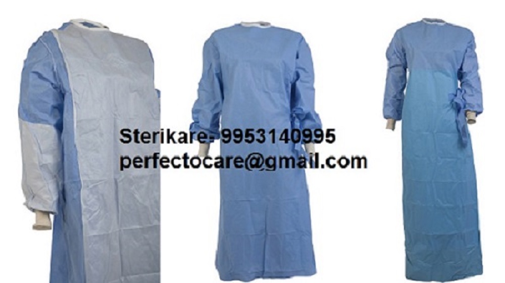Sterile disposable lint free Gown