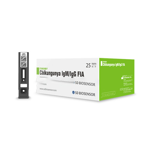 STANDARD F Chikungunya IgM IgG FIA test kit