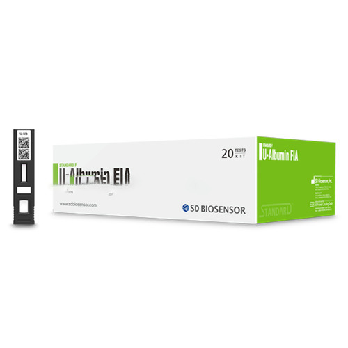 Standard F U-Albumin Fia Test Kit - Color Code: White