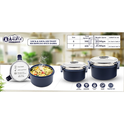 Lock And Lock Air Tight Microwave Oven Dabba