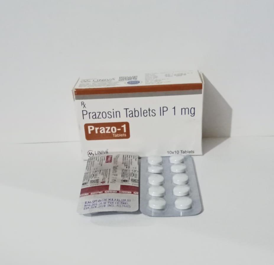 Prazo-1 (Prazosin 1mg tablet)