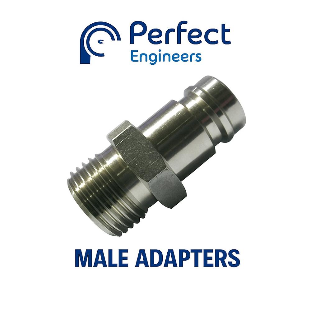 2 inch Straight Through Male Adapters