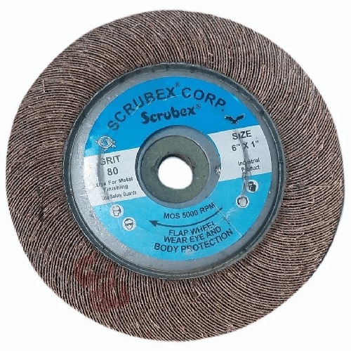 5000 RPM Scrubex Corp Flap Wheel