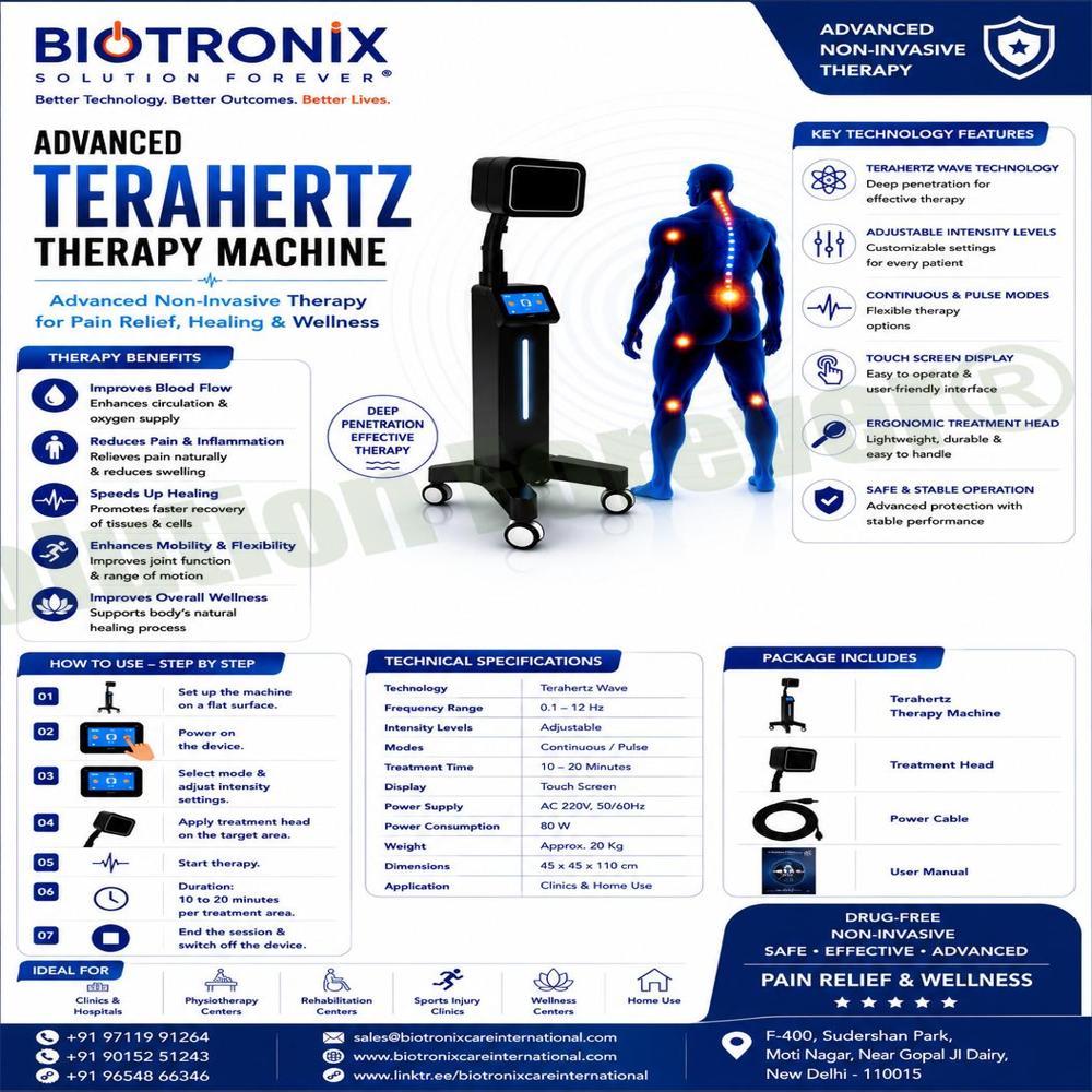 TERAHERTZ Premium Advanced Therapy Machine
