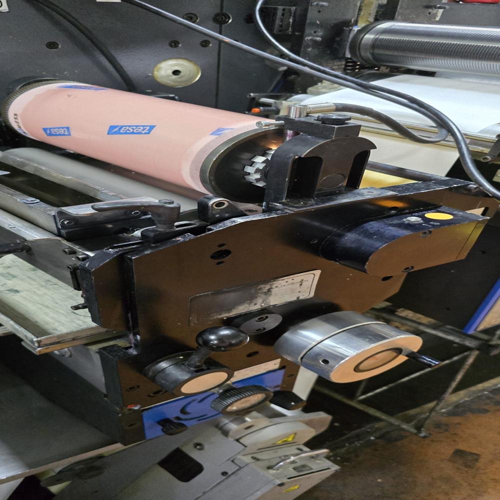 2007 Gallus EM280-10 Color UV flexographic label printer