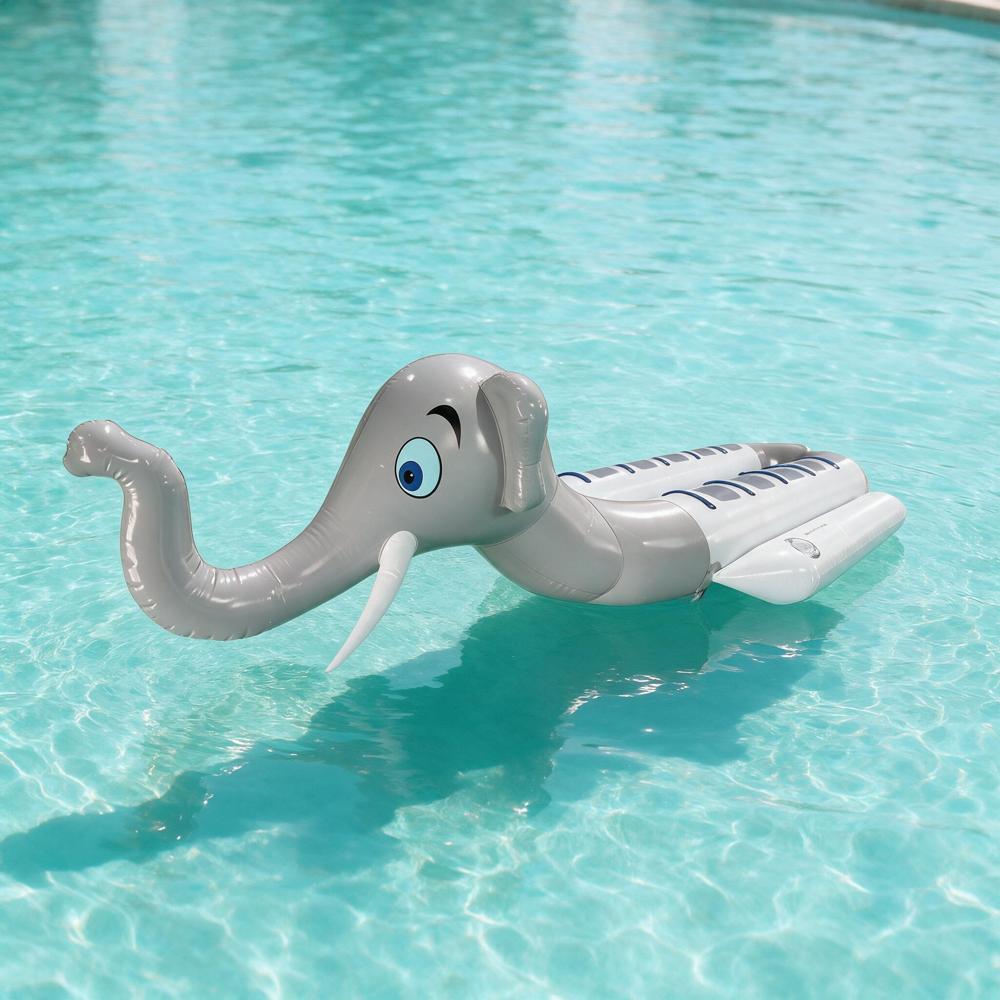 Inflatable Elephant Boat - Capacity: 2-3 Kg