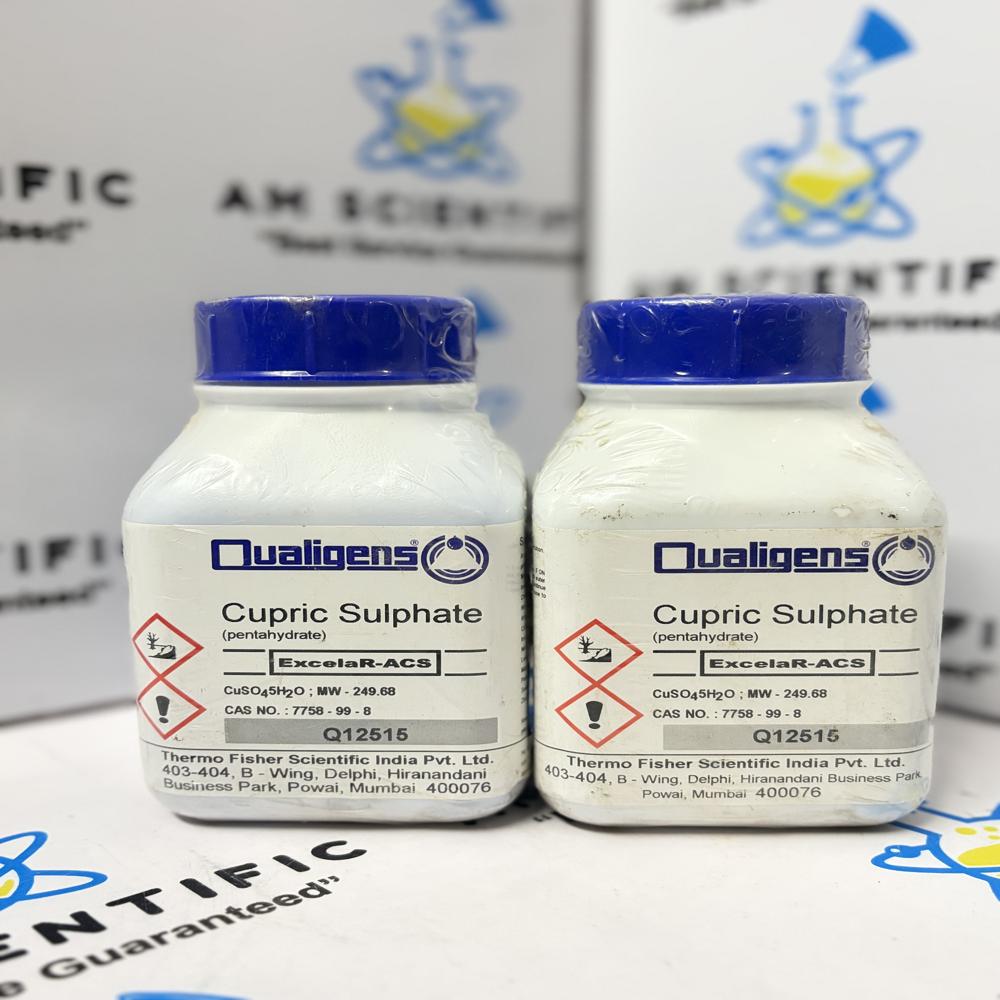 Cupric Sulphate ER ACS Qualigens 500g