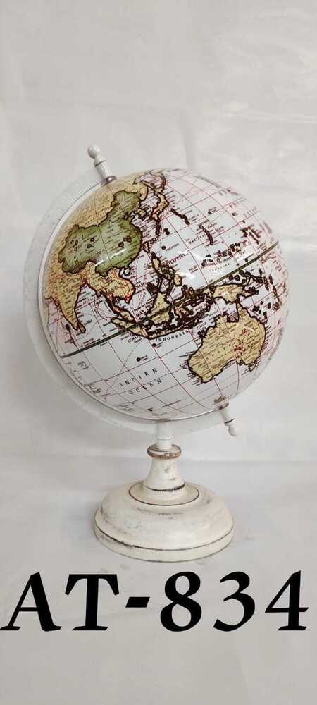 White Globe White Base
