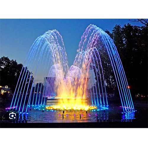 Umbrella Fountain - Color: Rgb Led (Multicolor Lighting Effects)