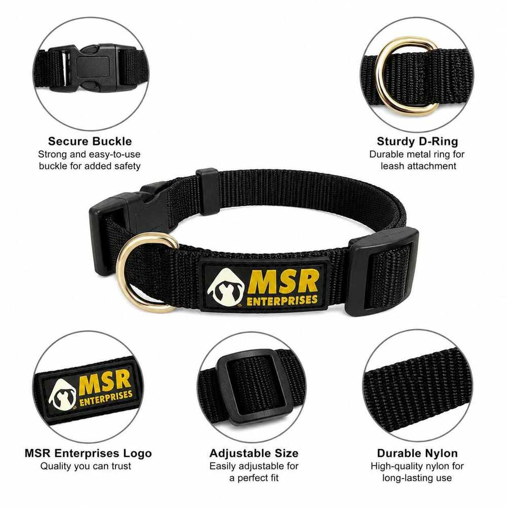 Dog Harness Leash Collar Combo Set