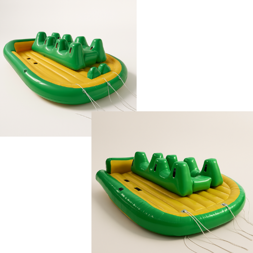 Inflatable Banana Slider Boat