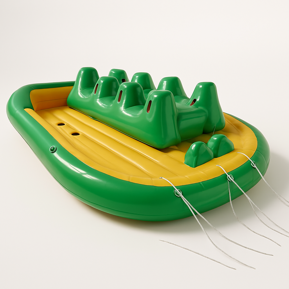 Inflatable Banana Slider Boat