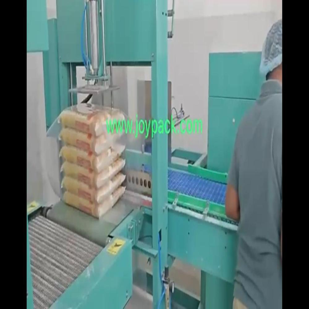Automatic Atta Bag Shrink Wrapping Machine