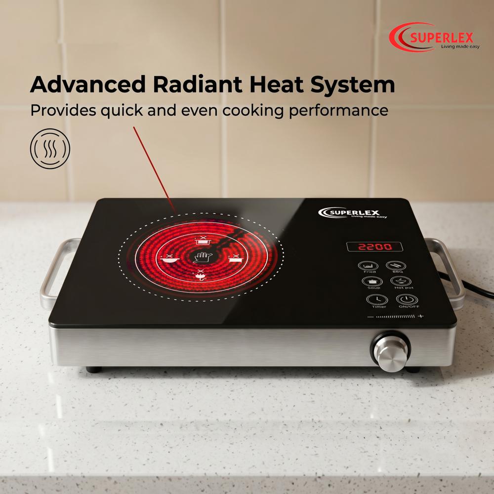 Infrared cooktop