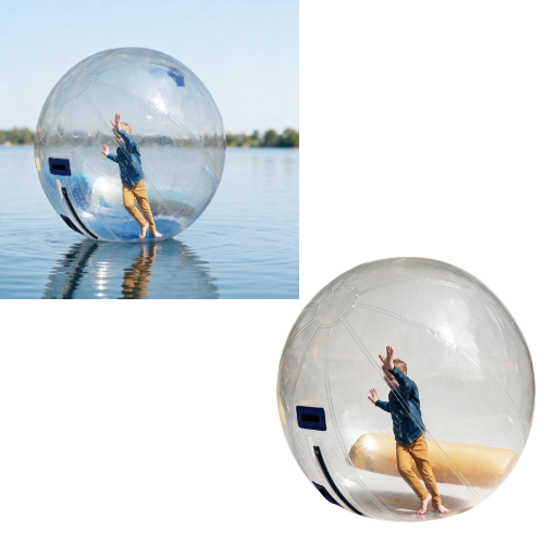 Inflatable  Zorb Balls - Capacity: Single-person Use Kg