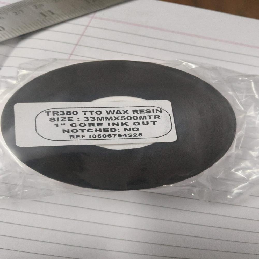 TTO Ribbon for Food Packaging FMCG Dairy Beverage  FDA FSSAI Compliant ISO TUV Certified India